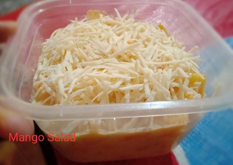Langkah Mudah Membuat Mango Salad Sederhana Bikin Manjain Lidah