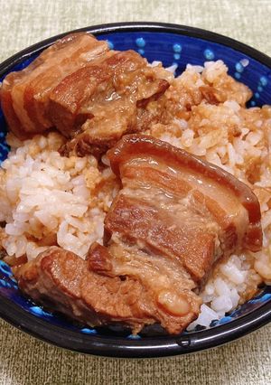 家常滷肉飯 的食譜成品照片