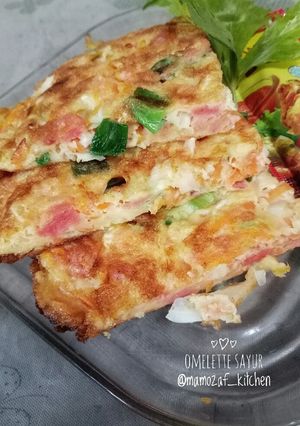 Foto resep Omelette Sayur