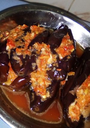 صورة لوصفة باتنجان مدحرج بالزيت