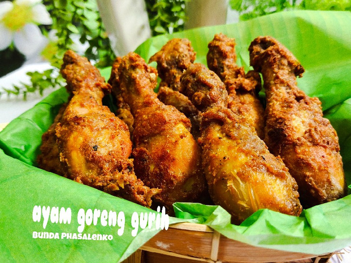 Resep Ayam Goreng Gurih Menu Enak