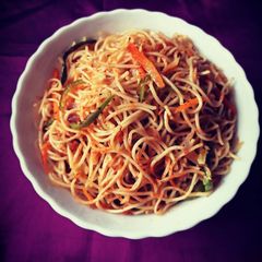 A picture of Veg Hakka Noodles.
