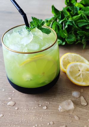 Une photo de Mocktail funny (goût banane)