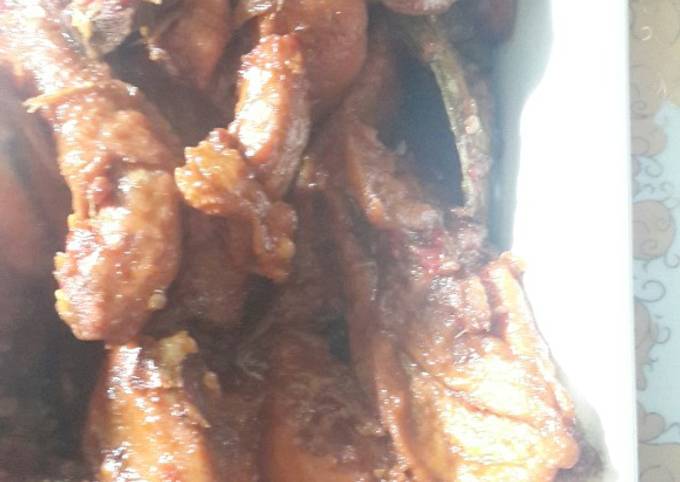 AYAM KECAP PEDES... BY. Dapoer Linggar