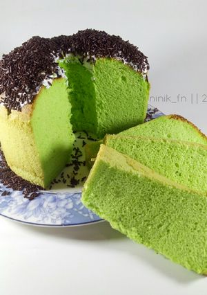 Foto resep Chiffon Pandan