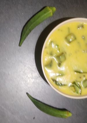 ભીંડા ની કઢી રેસીપી મુખ્ય ફોટો
