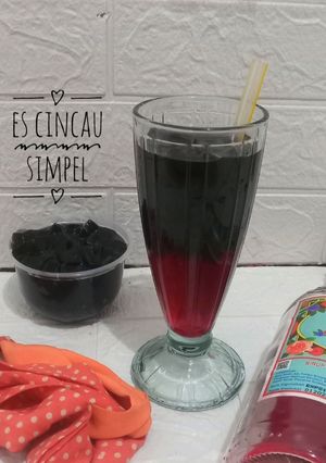 Foto resep Es Cincau Simpel