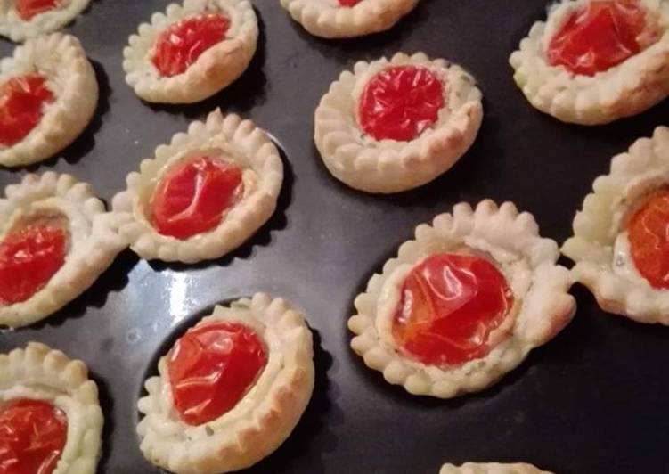 Comment Cuisiner Tartelettes boursin tomates