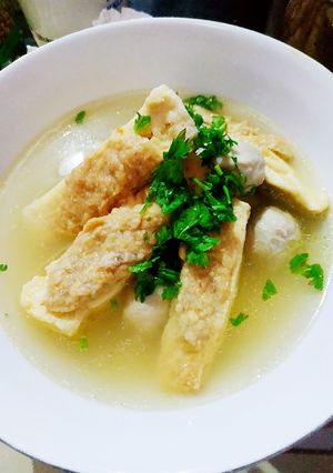 Foto resep Sup tahu tuna
