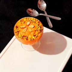 A picture of Carrot Phirni.