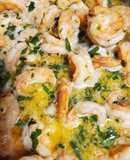 Camarones al mojo de ajo