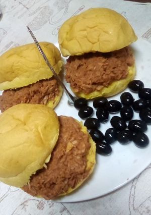 صورة لوصفة برغر التونه😋