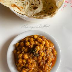 A picture of Chana Masala.