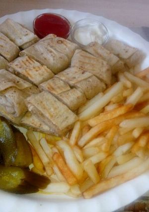 صورة لوصفة الشاورما عطريقتي