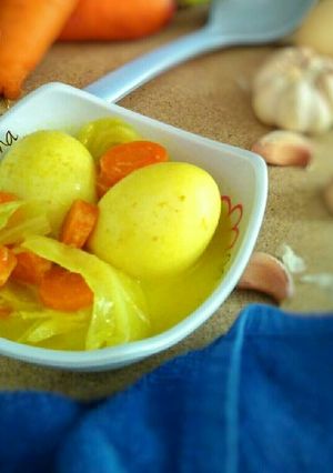 Foto resep Sayur santan bertelur
