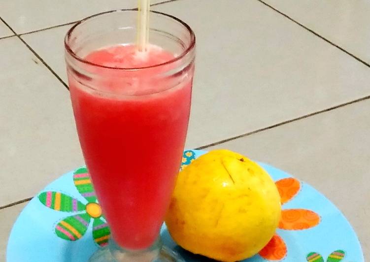 Jus jambu merah #siapRamadan