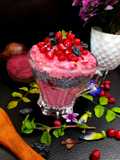 Beetroot Oatmeal Breakfast