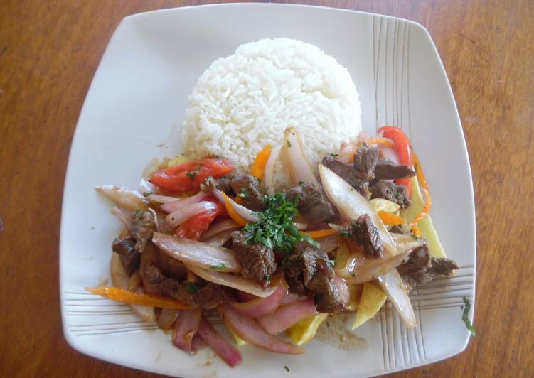 Lomo saltado| Estilo James Salaz