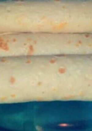 Una foto de Panqueques con dulce de leche