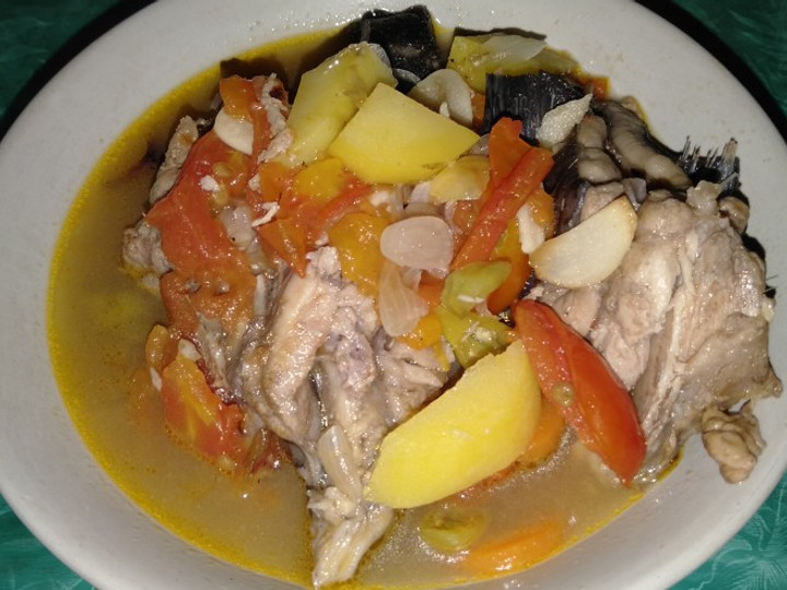 Langkah Mudah untuk Membuat Asem-asem tulang ikan (ikan kakap/ manyung) yang Bikin Ngiler