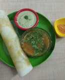 Plain Podi Dosa