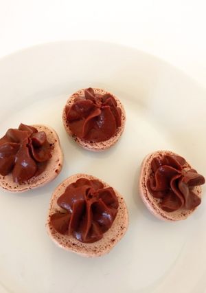 Une photo de Ganache chocolat noir