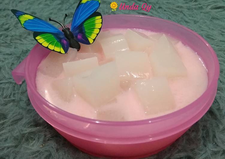 Cara masak Es Nata de Coco Homemade  Anti Gagal