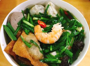 Hình của món Mỳ Vằn Thắn tại gia.