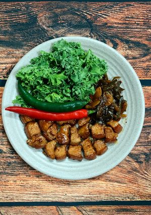 Hình của món Ba rọi quế rim tương đậu [Eat clean - Lose weight].