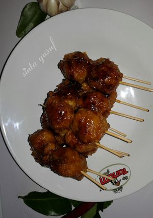 Foto resep Bakso bakar pedes