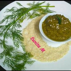 A picture of Sesame Chutney.