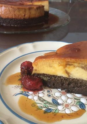 Una foto de Pastel imposible
