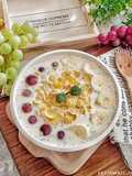 Overnight Banana & Grapes Oats🥣