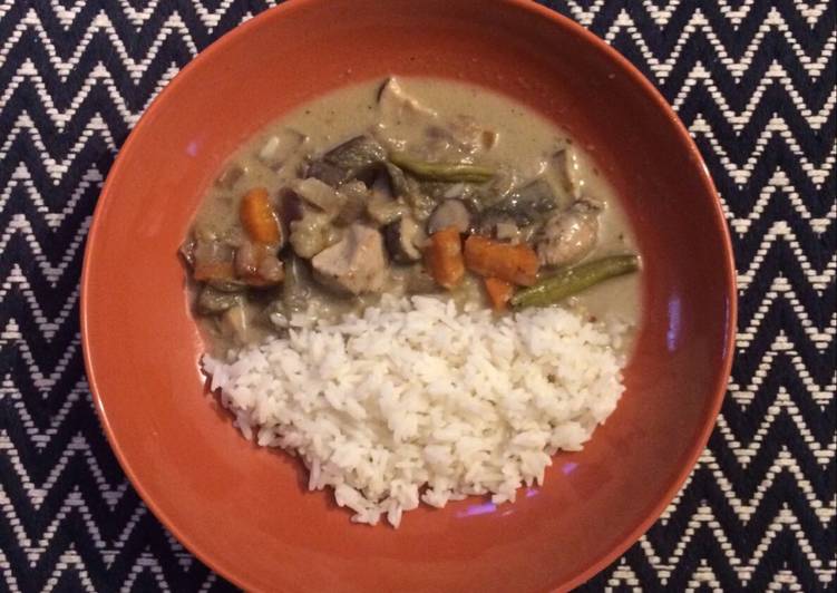 Tasy Thai green curry