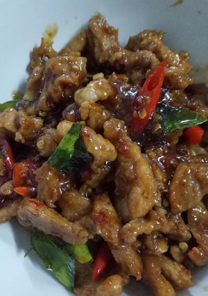 รูปของ หมูผัดกะปิ
