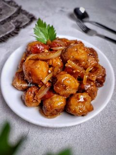 Foto resep Bola Tempe Saus Mentega