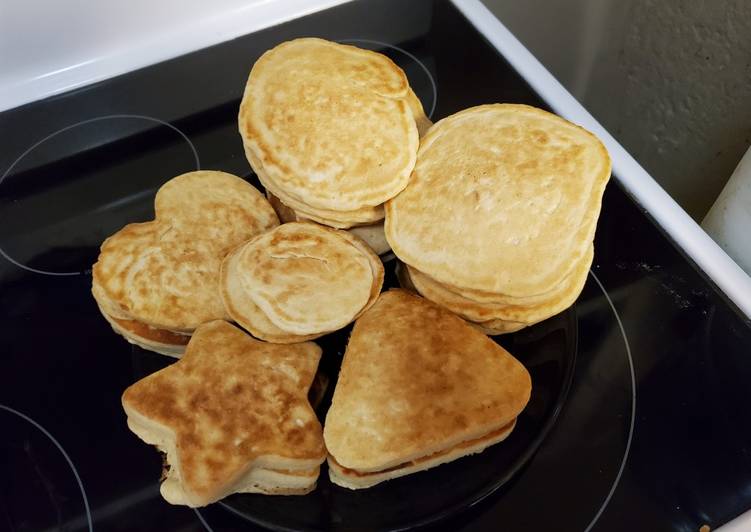 Steps to Make Quick Good Ole&#39; Fashioned Pancakes