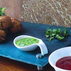 A picture of Dahi ke kabab.