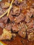 Gongso daging sapi pedas manis