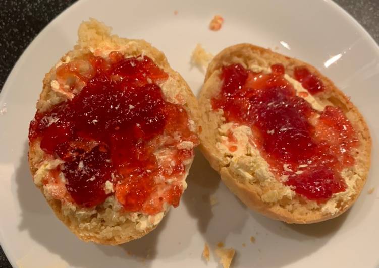 Fresh homemade scones