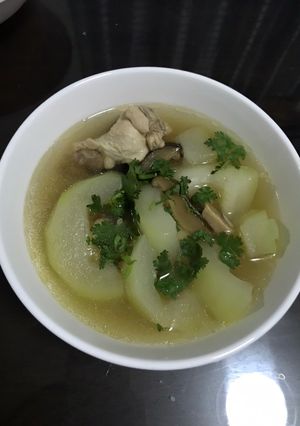 รูปของ ต้มฟักมะนาวดองใส่ไก่