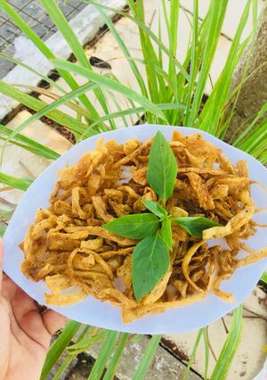 Hình của món Sườn chay chiên giòn.