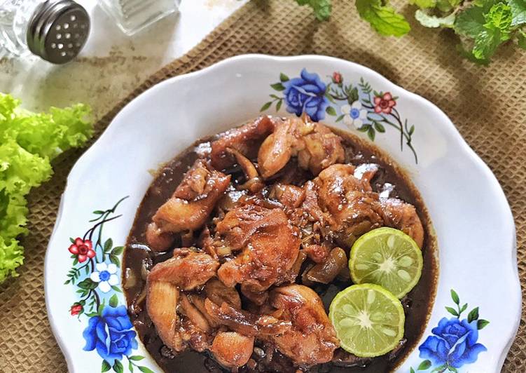 Resep Ayam Goreng Saus Tiram, Enak Banget