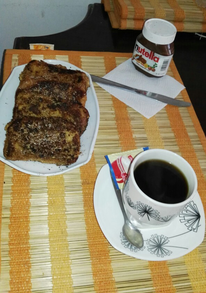 Una foto de Postre de pan viejo