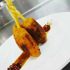 A picture of Sate Lilit Ikan Tenggiri.