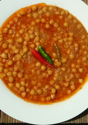 A picture of Lahori Choley🍲😋.