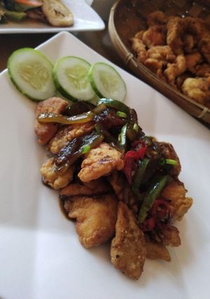 Foto resep Ayam crispy saus lemon