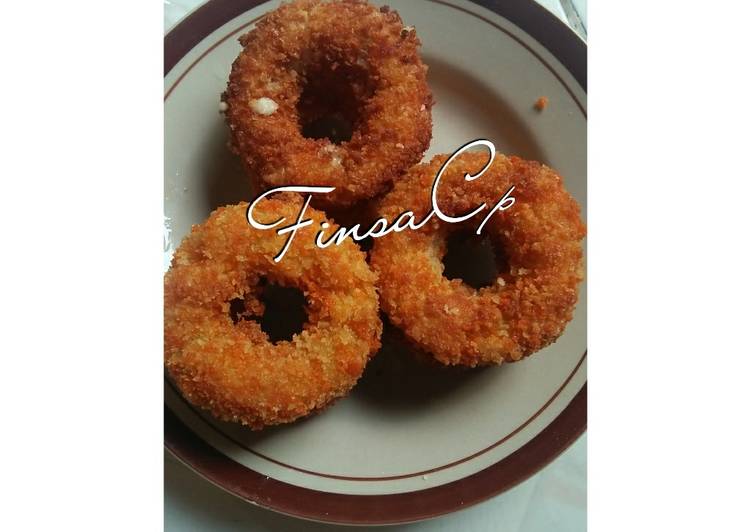 Donat mie instan mozarela