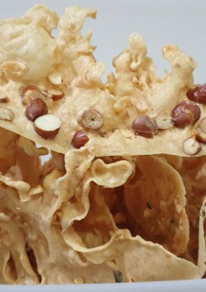 Foto resep Peyek kacang tepung beras
