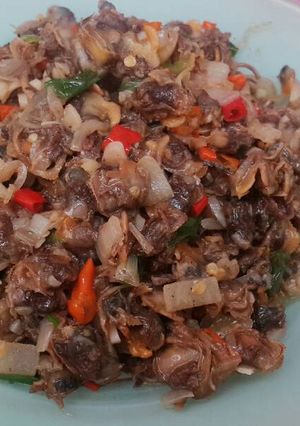 Foto resep Tumis Kerang Pedas